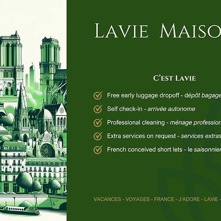 Lavie Maison A C & Sauna Párizs Kültér fotó